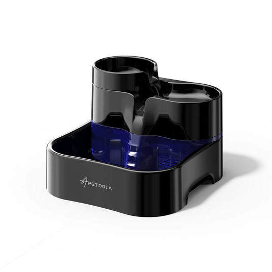 APETDOLA Cat Water Fountain 3L Cat Fountain with Wireless Pump & Human Grade Filtration Pet Water Dispenser for Dogs Cats FP50